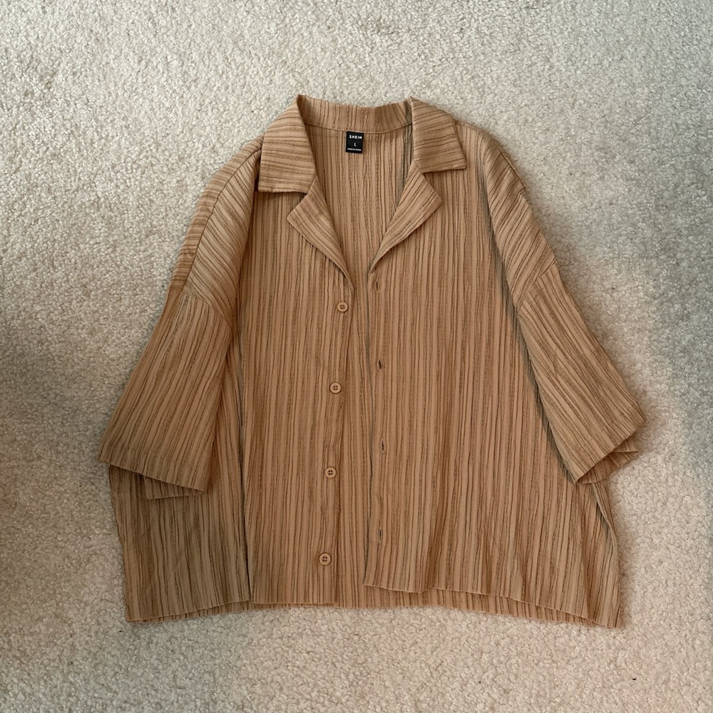 Tan Men's Shirt